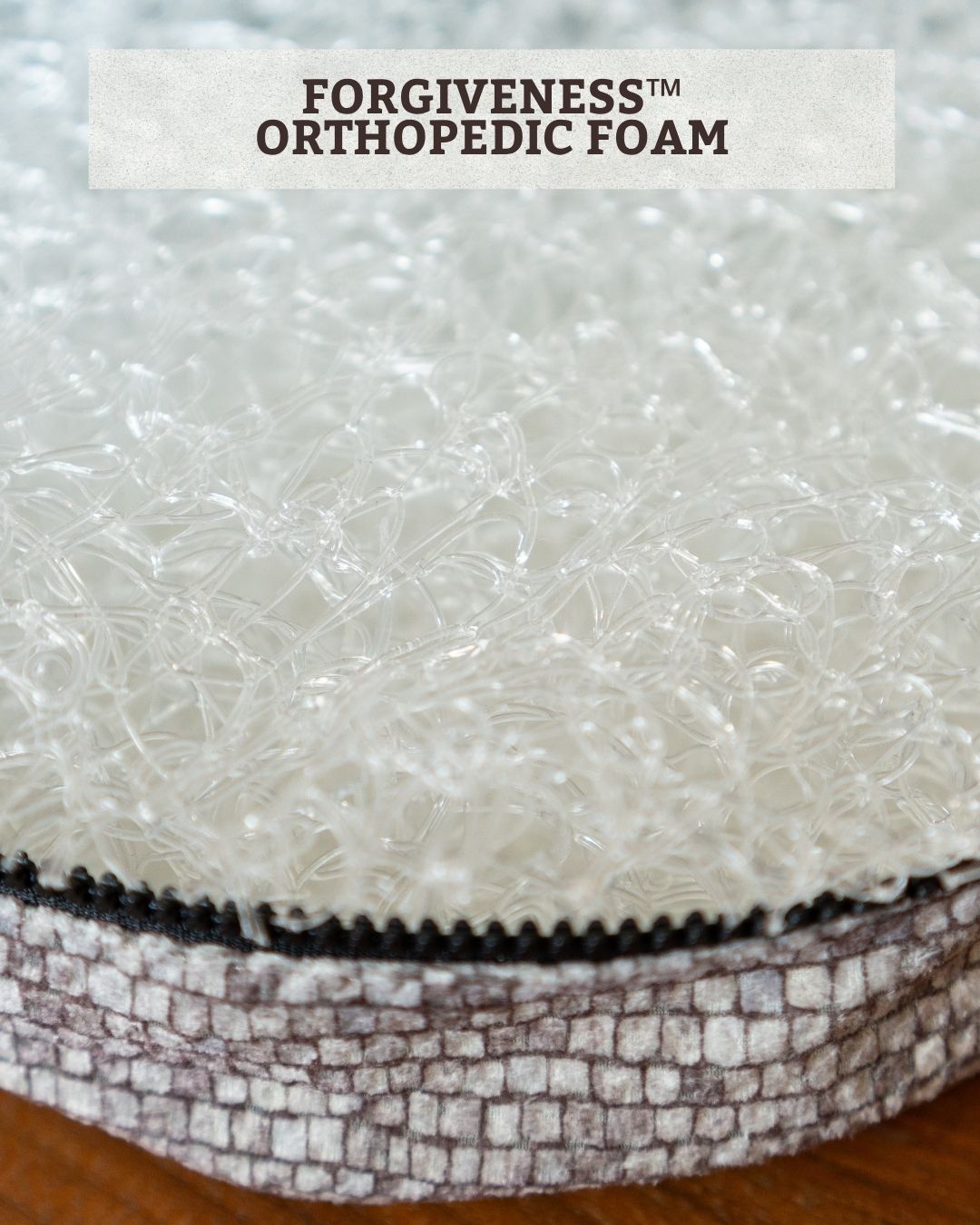 Forgiveness Luxury Cozy Cave® Dog Bed – FIRKANTET - FULLT VASKBAR