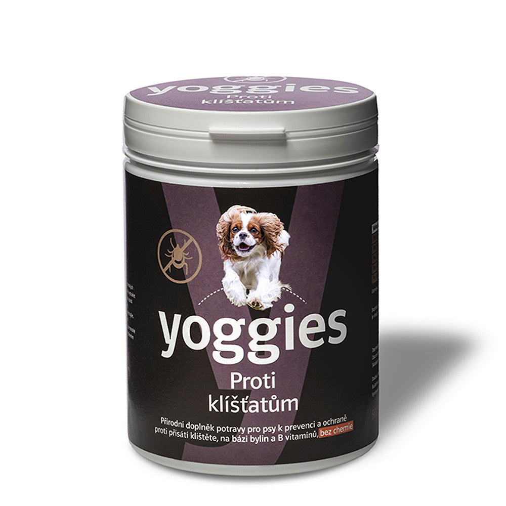 Yoggies kosttilskudd mot flått for hund, 500 g