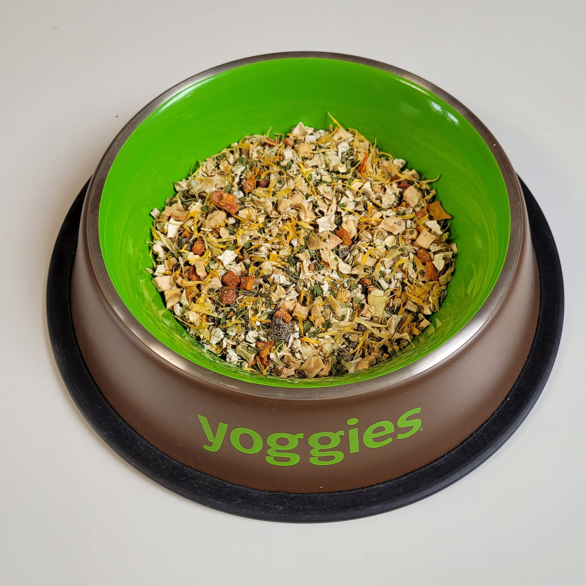 Yoggies BARF+ tørket tilbehør til råfôr med havregryn