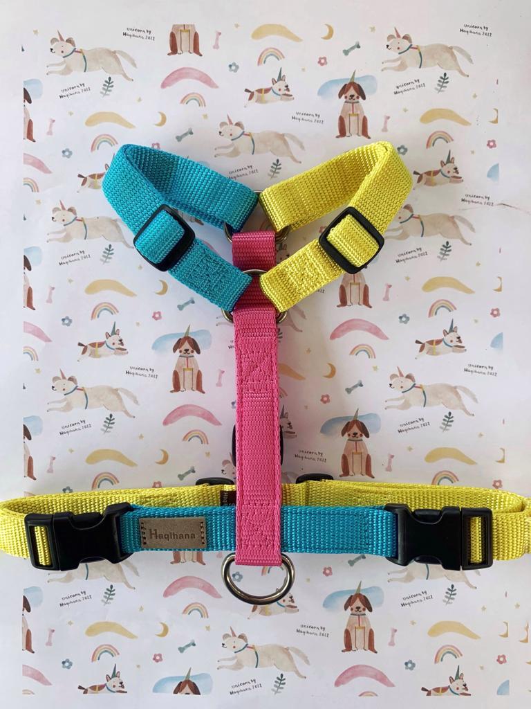 Haqihana justerbar H-sele UNICORN - Limited edition