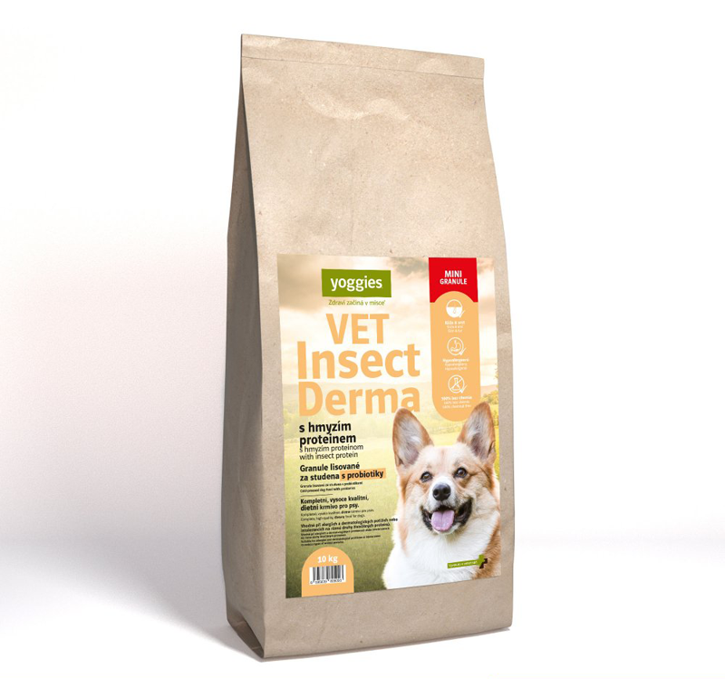 10 kg Yoggies VET Insect DERMA MINI