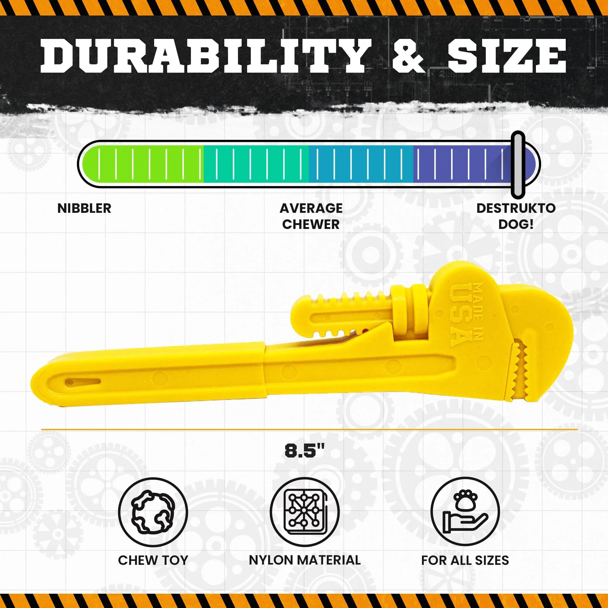 PIPE WRENCH tyggeleke
