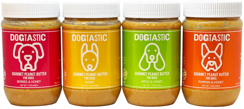DOGTASTIC gourmet peanøttsmør for hunder - HONNING